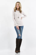 Zenana Microfiber Long Sleeve Tee