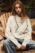 Oddi - Long-sleeve Oversized Sweater