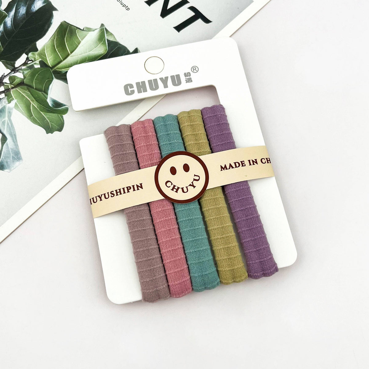 mildstyles - High Elastic No-Damage Multi-Color Hair Ties Set