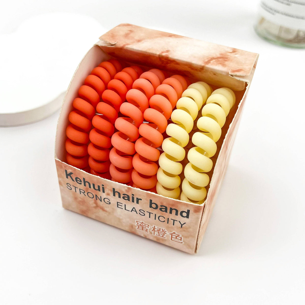 mildstyles - Rainbow Coil Hair Tie Set – Colorful Fashion Elastics