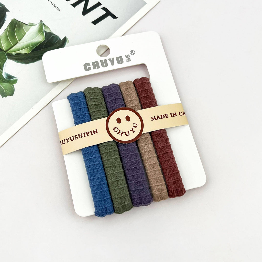 mildstyles - High Elastic No-Damage Multi-Color Hair Ties Set