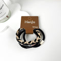 mildstyles - 4pcs of set braided high elastic hair ties