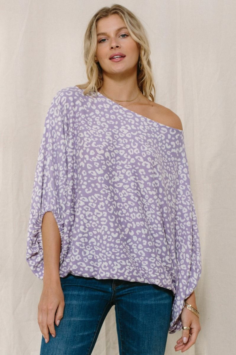 Oddie - Leopard Tunic Top