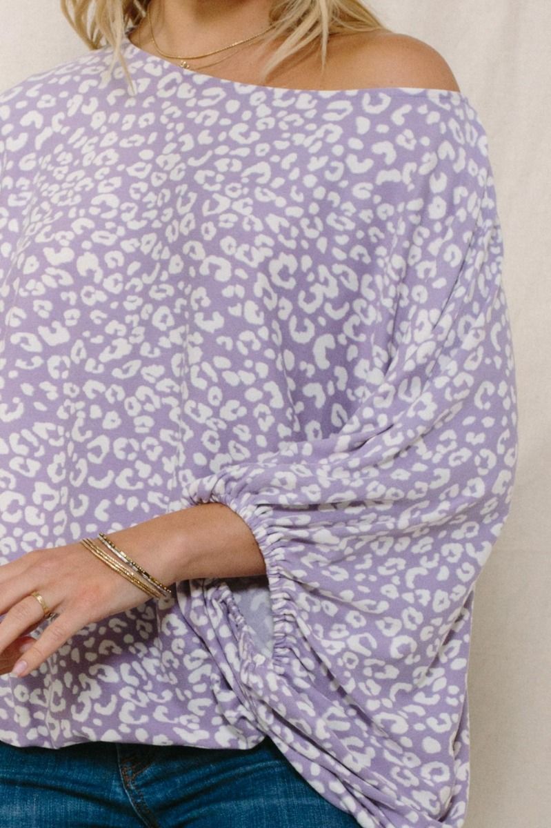 Oddie - Leopard Tunic Top