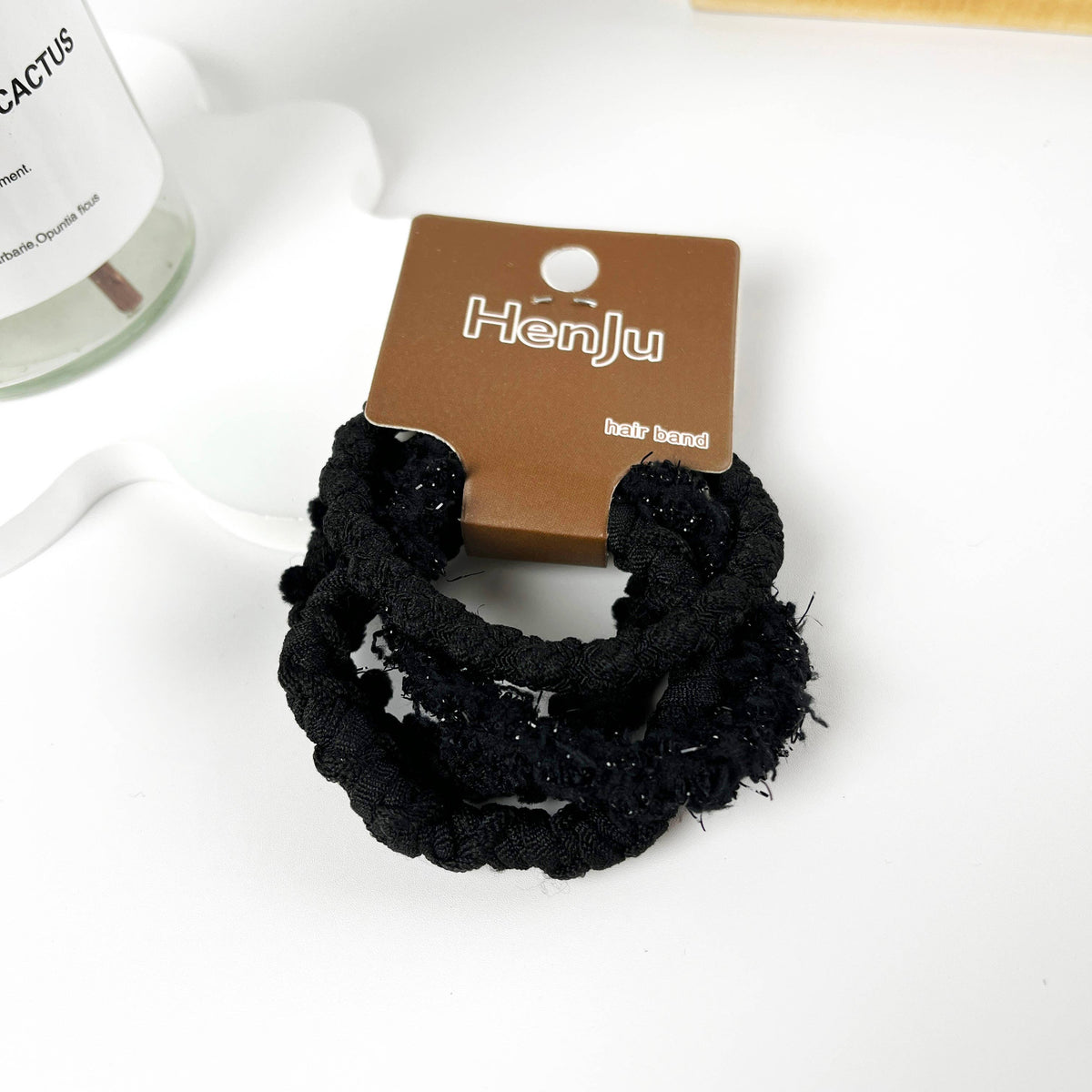 mildstyles - 4pcs of set braided high elastic hair ties