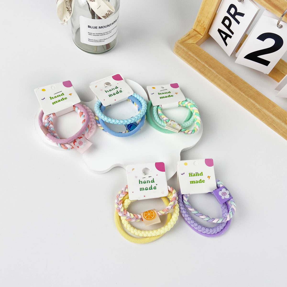 mildstyles - 3-piece set of cute hair ties