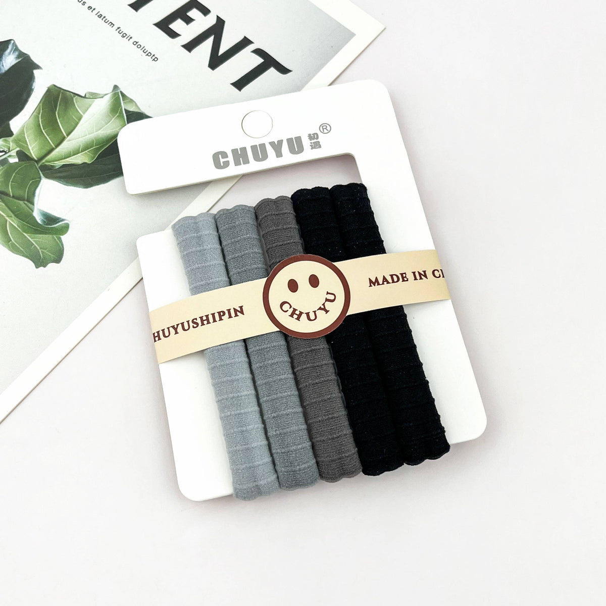 mildstyles - High Elastic No-Damage Multi-Color Hair Ties Set