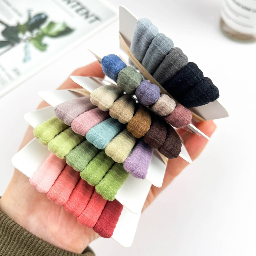 mildstyles - High Elastic No-Damage Multi-Color Hair Ties Set